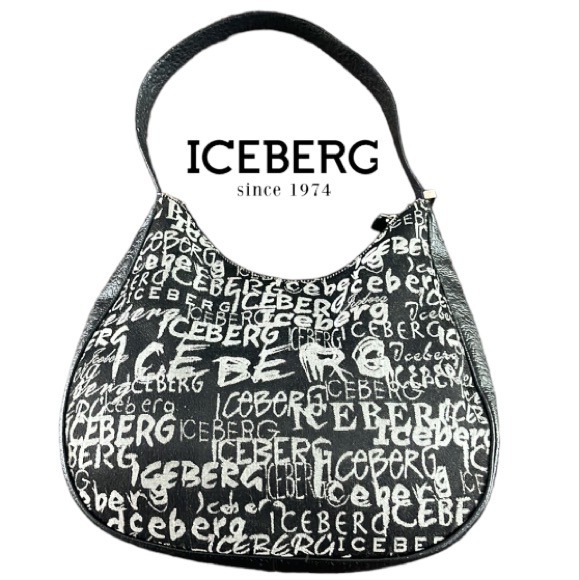 💥RARE Vintage Iceberg Hobo/Shoulder Bag - Picture 1 of 17